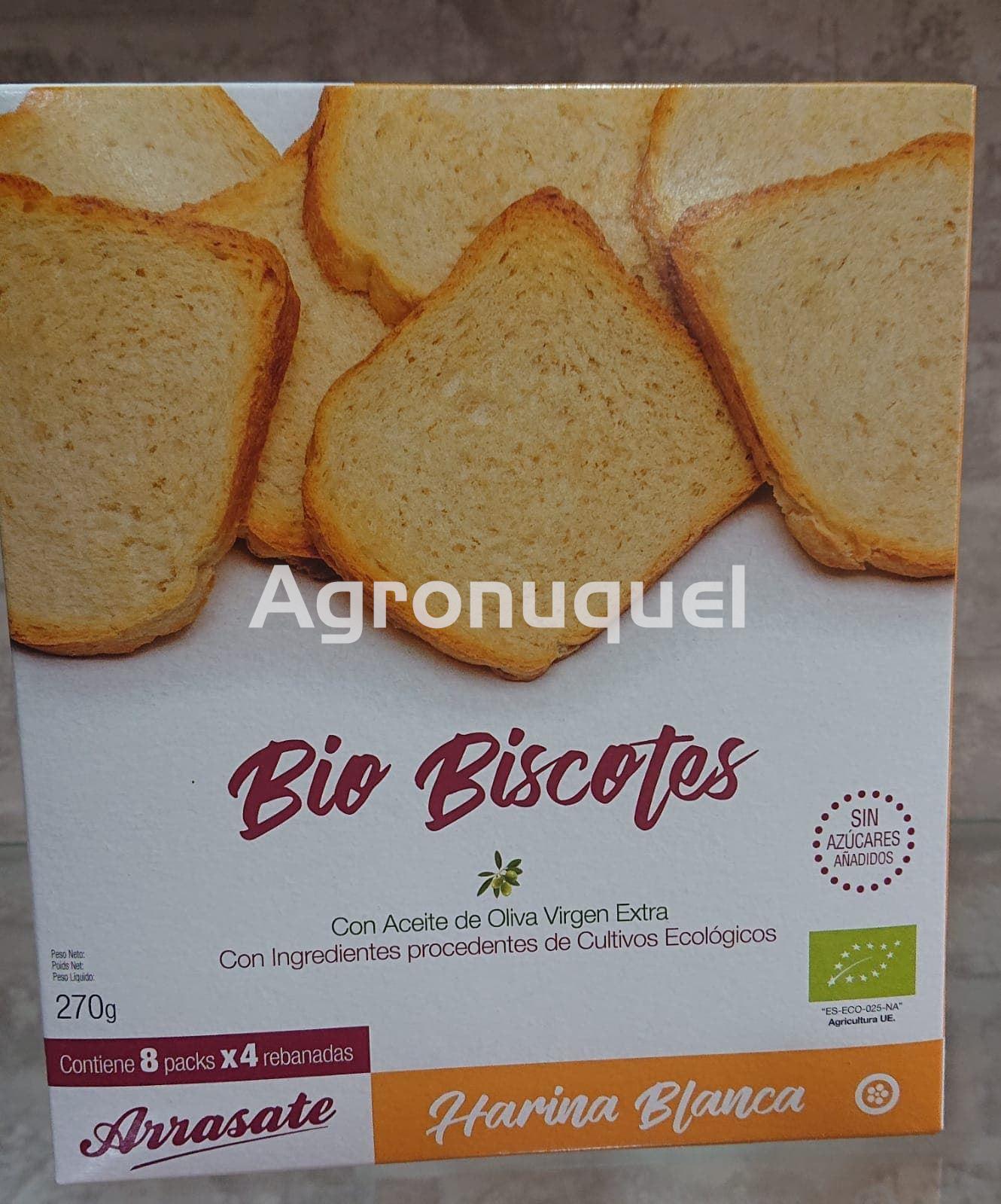 BIO BISCOTES HARINA BLANCA - Imagen 1