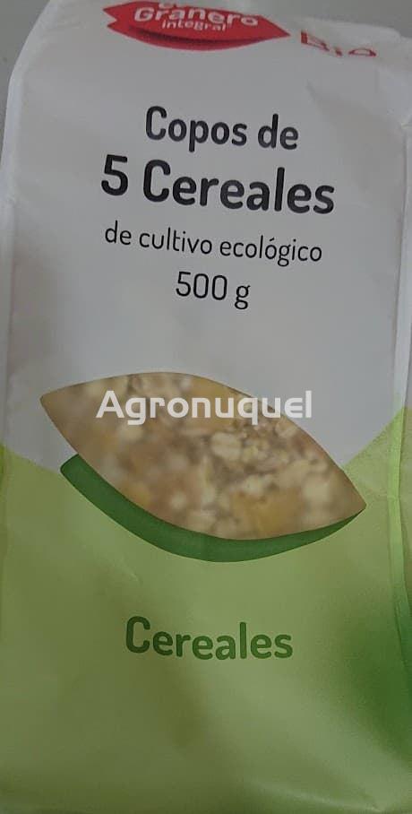Copos de 5 Cereales - Ecológico - Imagen 1