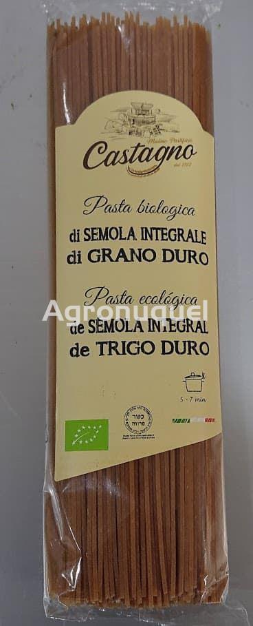 Espagueti de Sémola Integral - Ecológico - Imagen 1