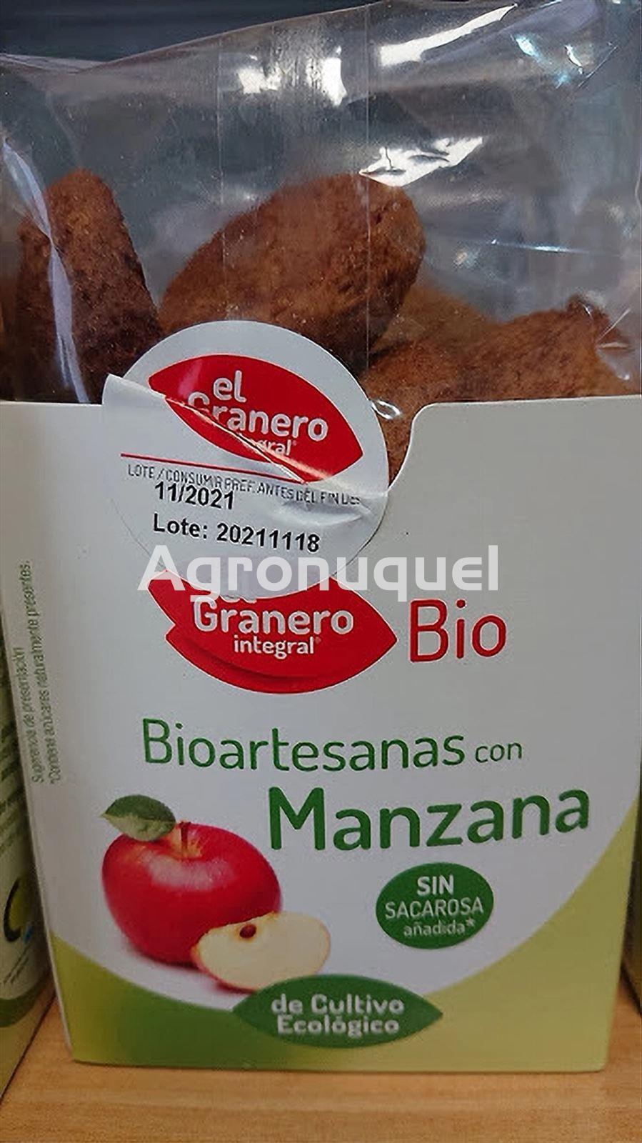 Galleta Bioartesana Manzana - Ecológica - - Imagen 1