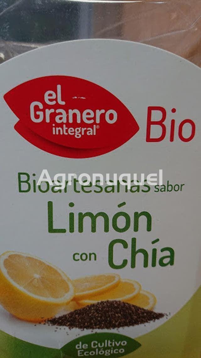 Galletas Bioartesanas Limón con Chía - Ecológica - Imagen 1