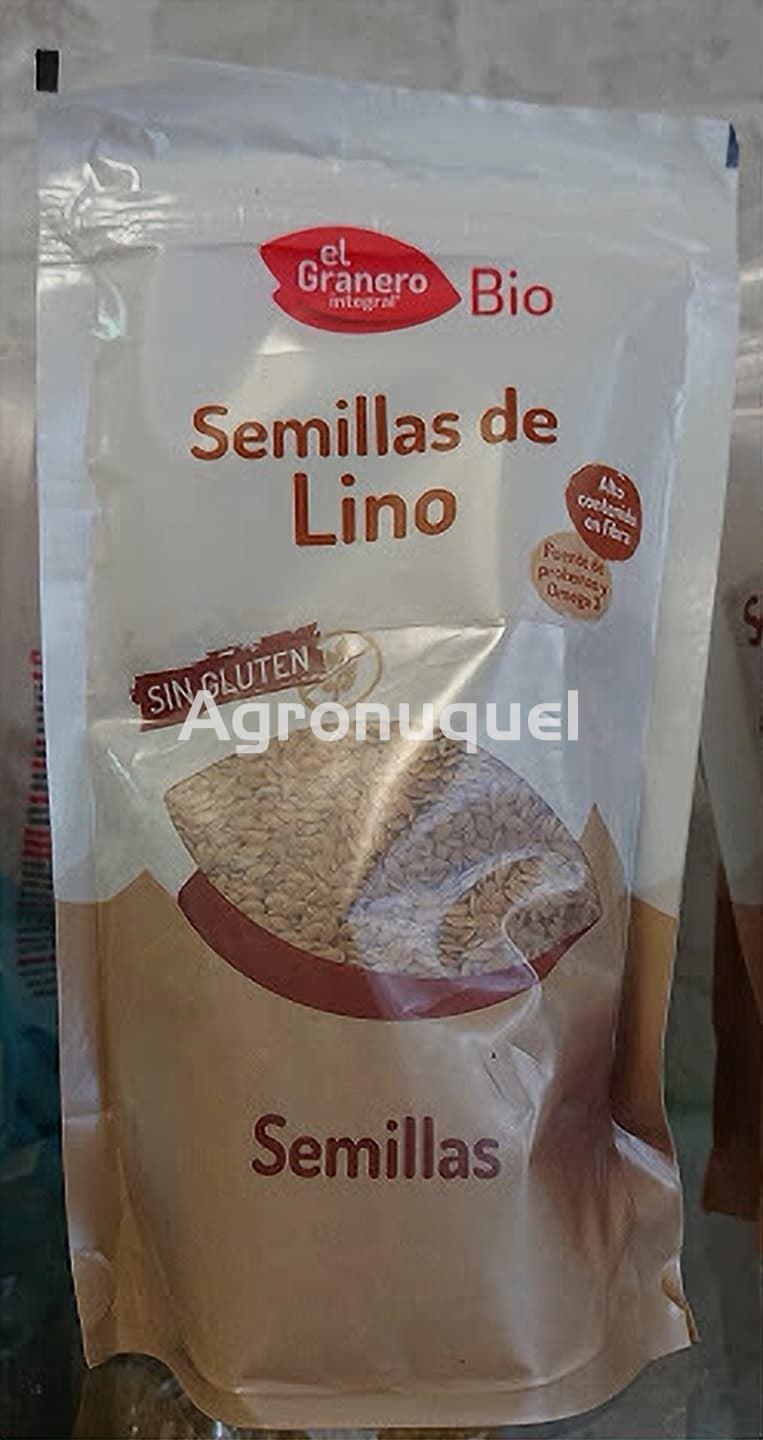 Semillas de Lino - Ecológicas - Sin glúten - Imagen 1